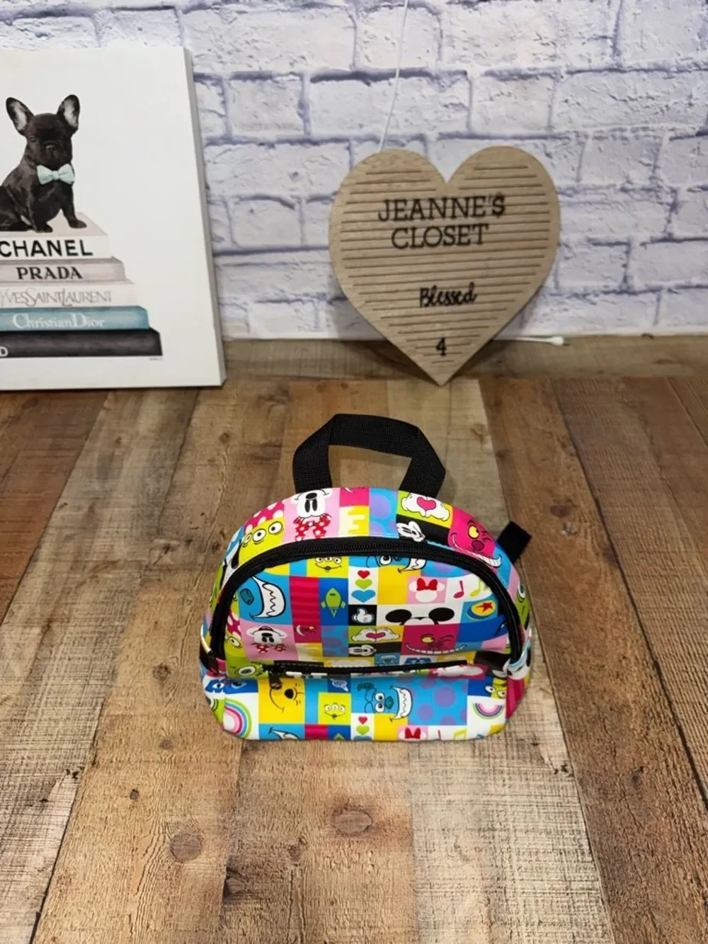BioWorld Disney Mini Backpack - Squares